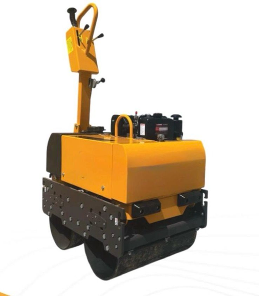 2-Ton Vibratory Walk-Behind Double Drum Road Roller (Hydraulic Drive, Diesel Engine)