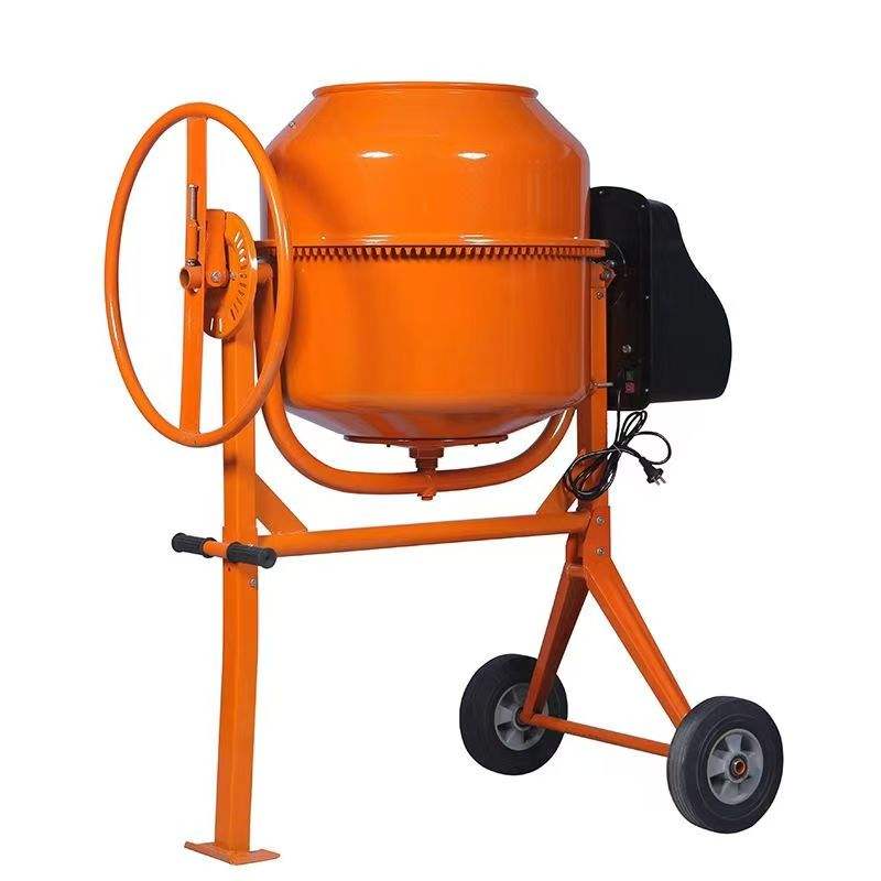 Portable Electric Concrete Mixer (140L / 180L Drum Capacity, 220V)